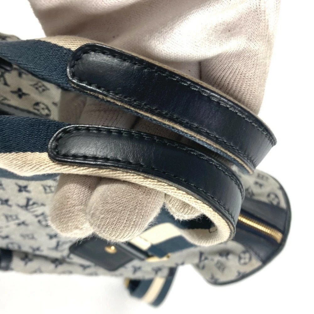LOUIS VUITTON Sac Marie Kate Handbag Business Bag Shoulder Tote Navy Blue - Picture 11 of 15